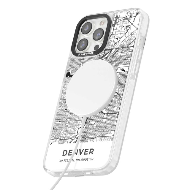 Map of Denver, Colorado