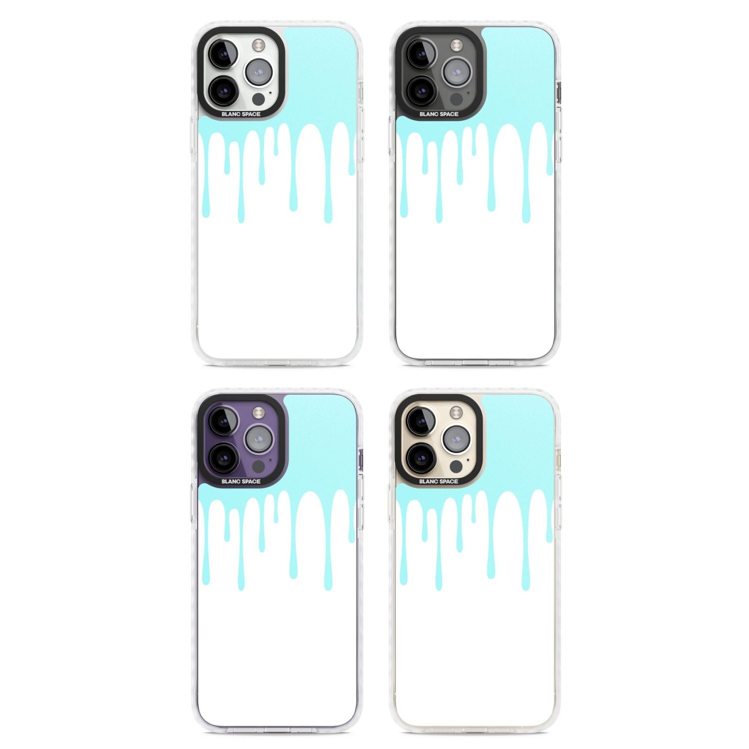 Melted Teal Drip