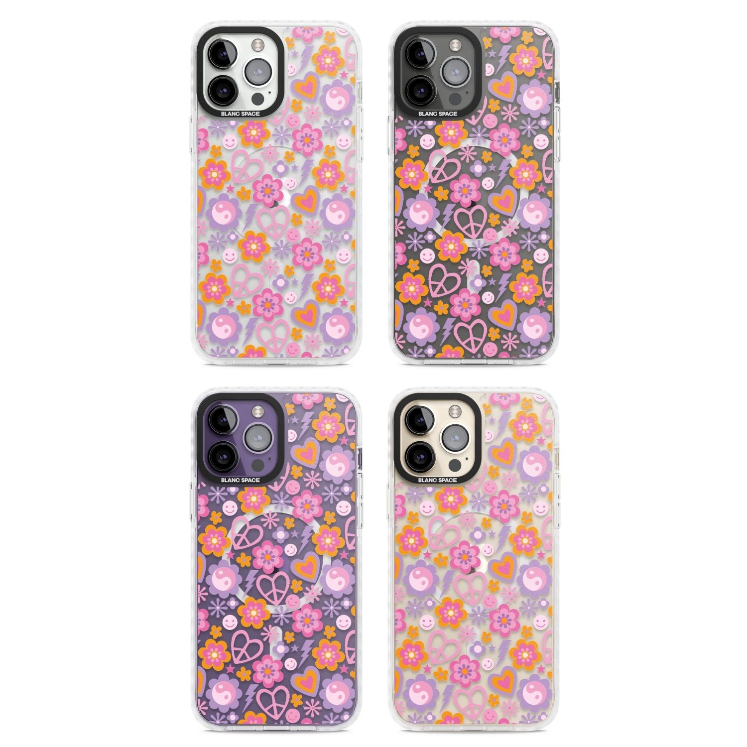 Peace, Love And Flowers Pattern