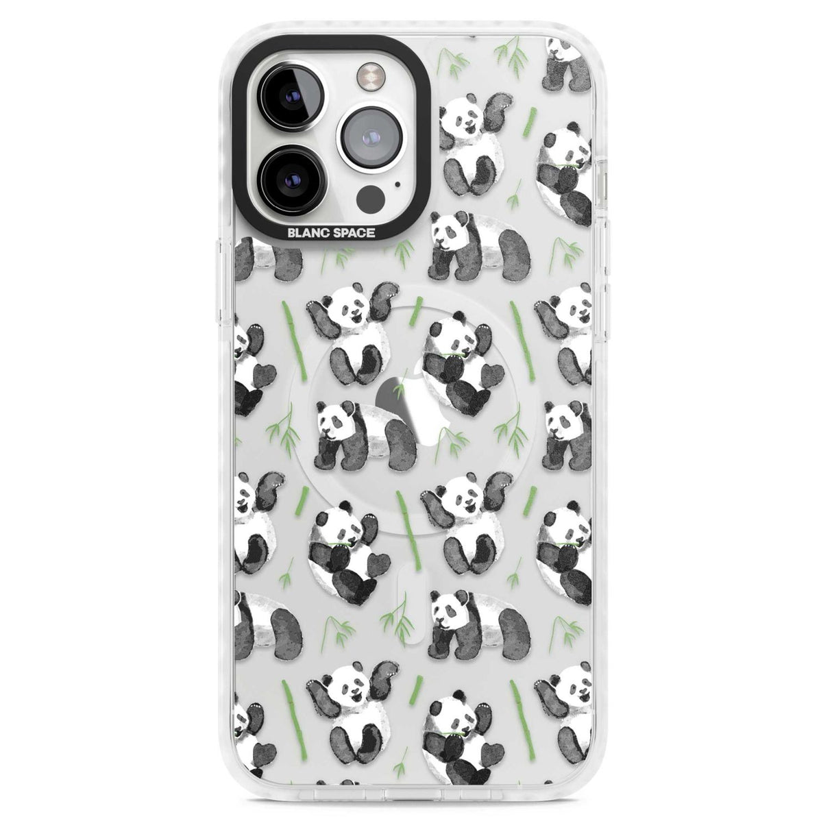 Watercolour Panda Pattern