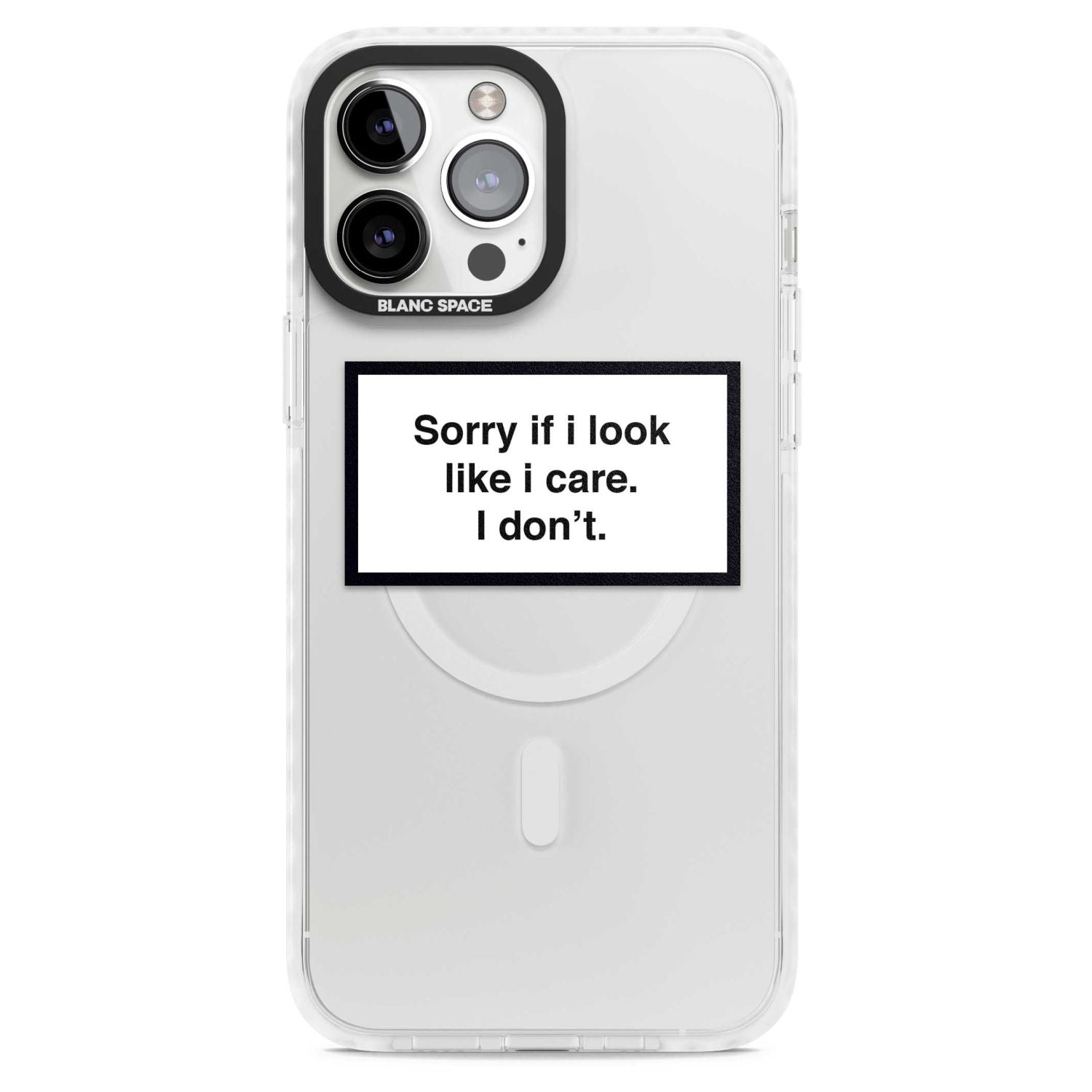 Sorry If I Look Like I Care