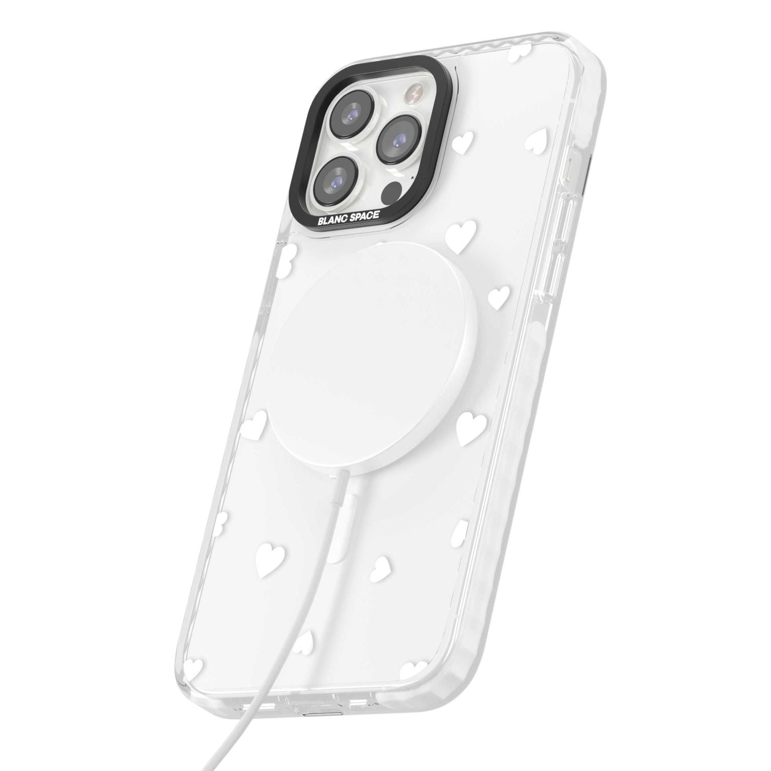 White Hearts Pattern