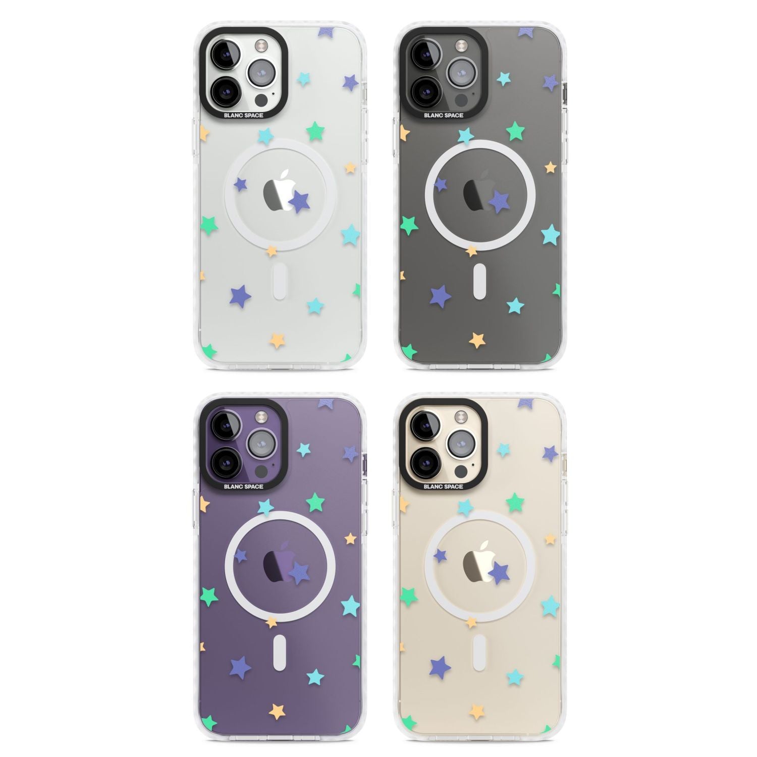 Pastel Star Pattern