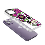 Purple Floral Sugar Skull