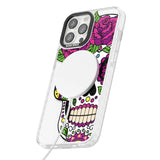 Purple Floral Sugar Skull