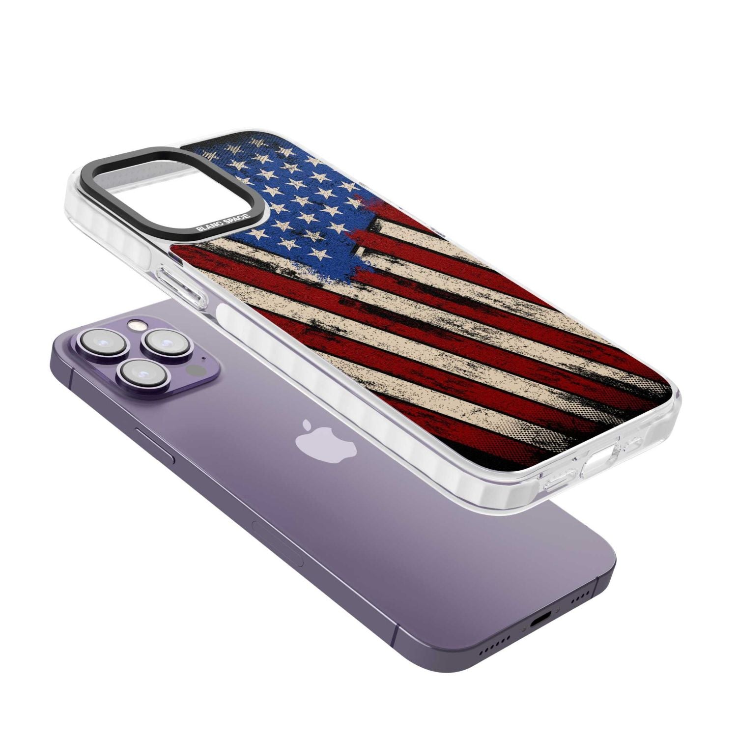 Distressed Us Flag