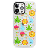 Kawaii Weed Pattern