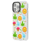 Kawaii Weed Pattern