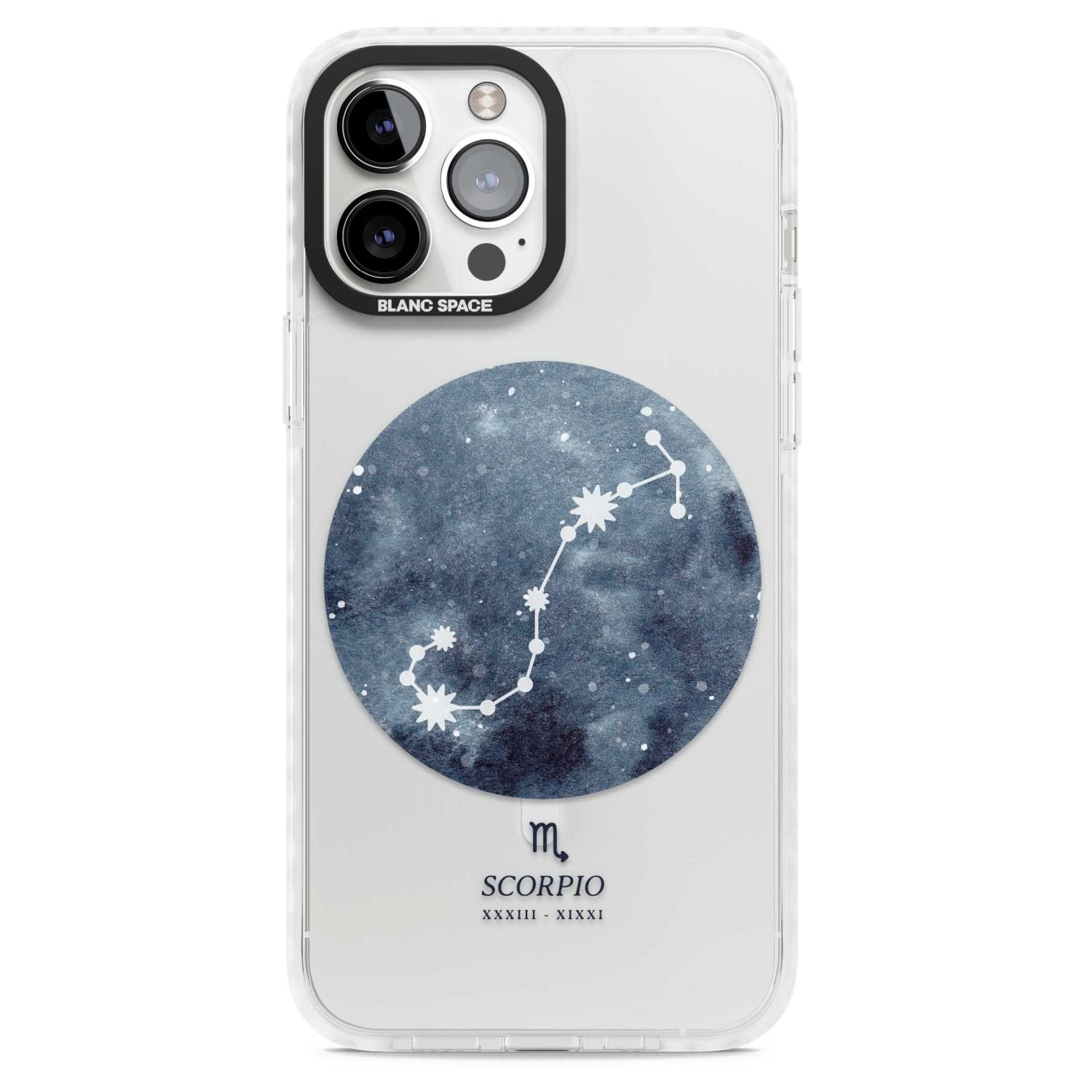Scorpio Zodiac Blue