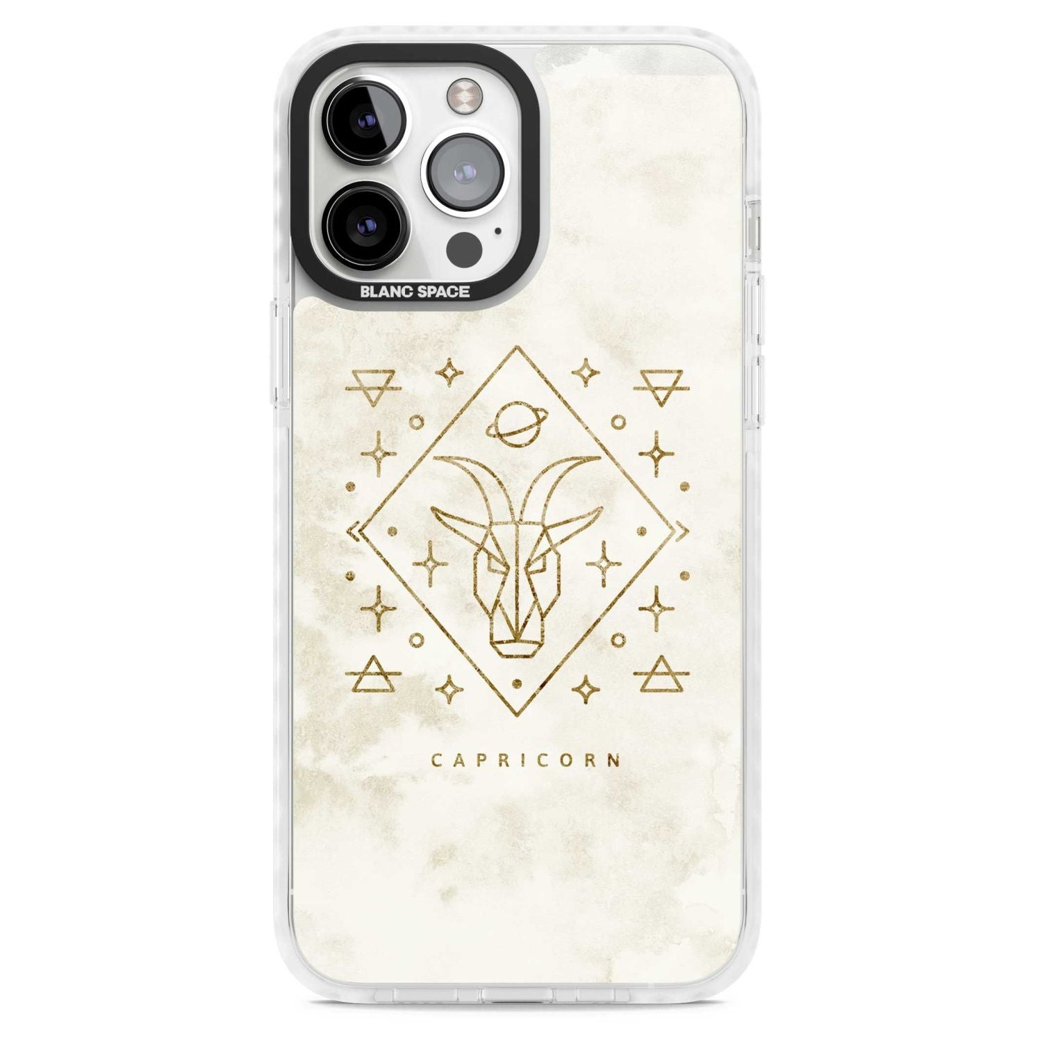 Capricorn Gold Zodiac Design