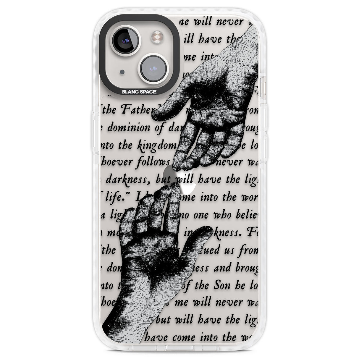 In Touch Clear Impact Phone Case for iPhone 13, iPhone 14, iPhone 15