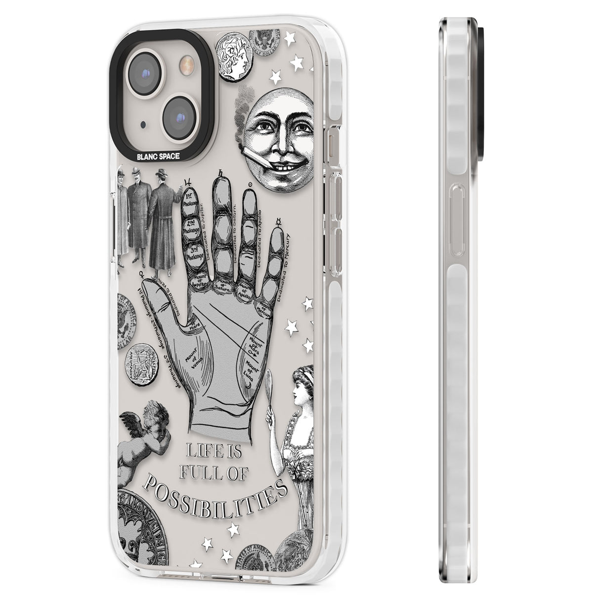 Life is Full of Possibilities Clear Impact Phone Case for iPhone 13, iPhone 14, iPhone 15