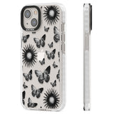 Butterflies & Suns Clear Impact Phone Case for iPhone 13, iPhone 14, iPhone 15