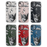 Celestial Cherub Clear Impact Phone Case for iPhone 13, iPhone 14, iPhone 15