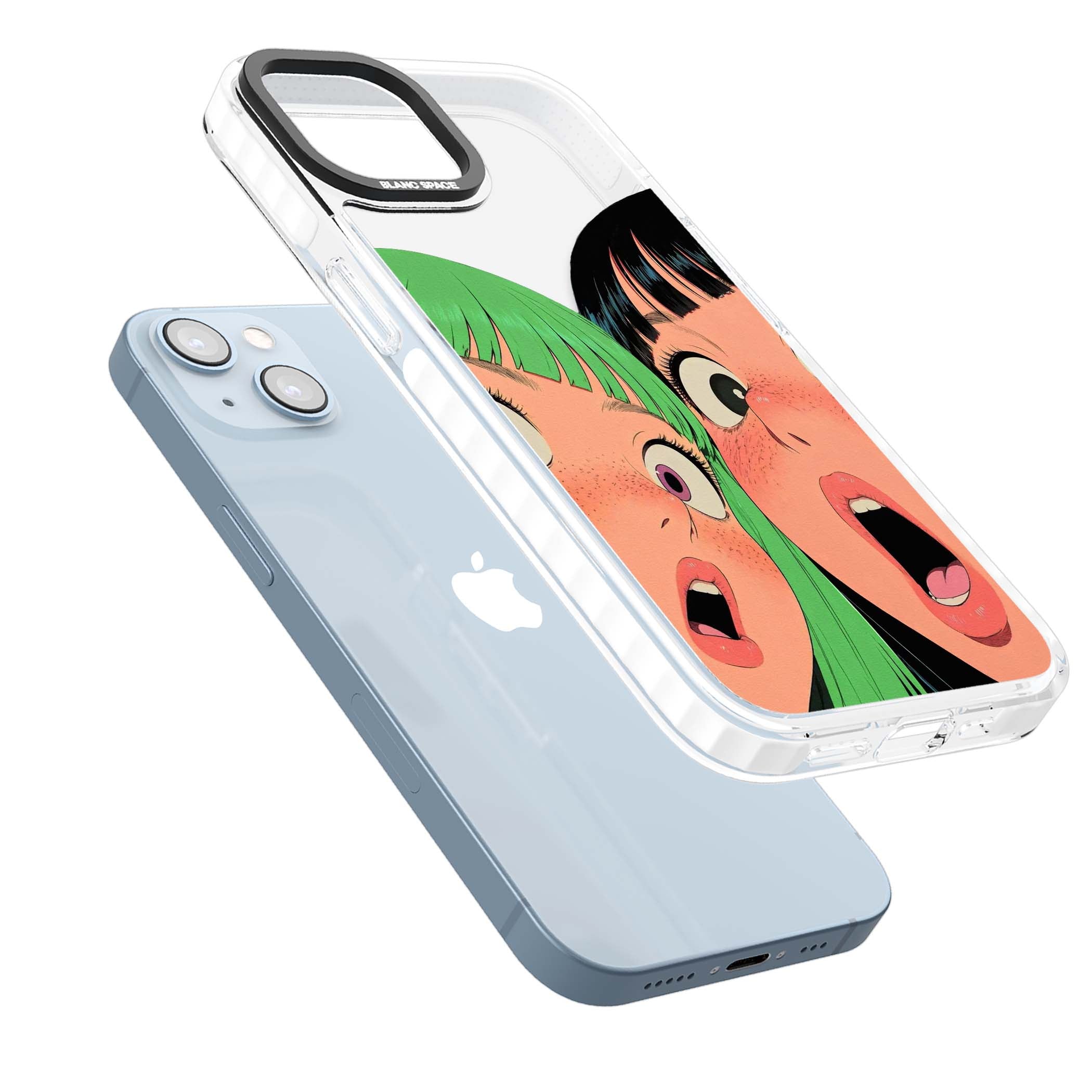 Gasp for her iPhone case | Clear Impact case for iPhone 13, iPhone 14, iPhone 15