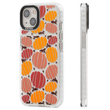 Autumn Pumpkin Patch Clear Impact Phone Case for iPhone 13, iPhone 14, iPhone 15