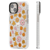 Autumn Leaves and Flowers Clear Impact Phone Case for iPhone 13, iPhone 14, iPhone 15