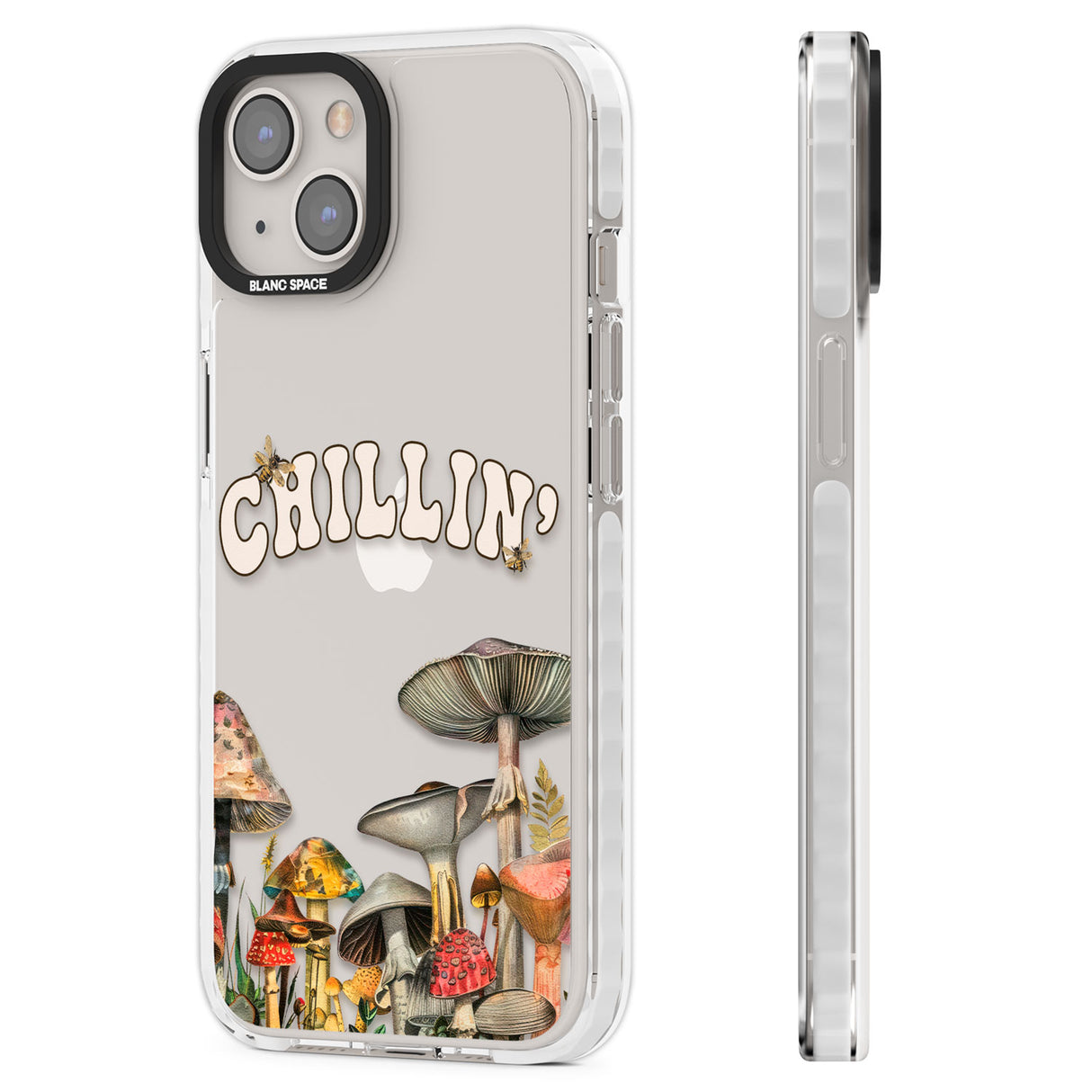 Chillin' Clear Impact Phone Case for iPhone 13, iPhone 14, iPhone 15