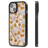 Pumpkin Spice Black Impact Phone Case for iPhone 13, iPhone 14, iPhone 15