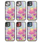 Shroomin' Black Impact Phone Case for iPhone 13, iPhone 14, iPhone 15