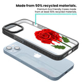 Melting Rose Black Impact Phone Case for iPhone 13, iPhone 14, iPhone 15