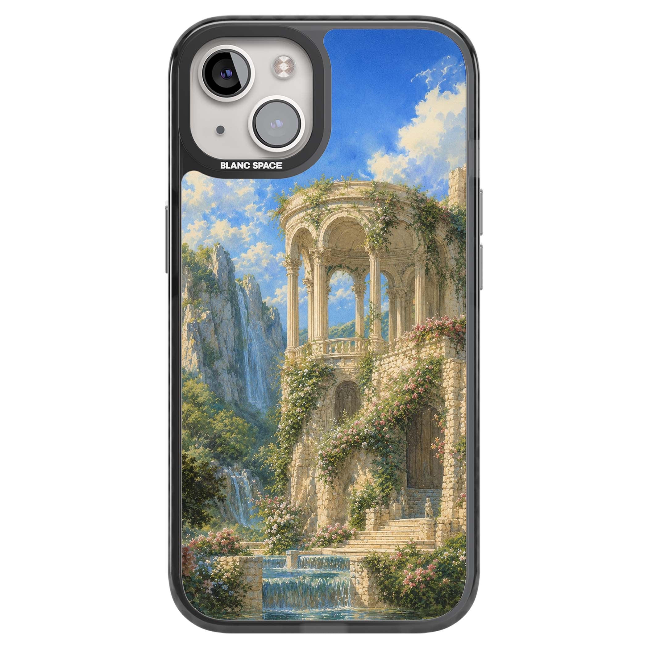 Palace Pavilion fairycore iPhone case | Black Impact case for iPhone 13, iPhone 14, iPhone 15
