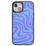 Tranquil Waves Black Impact Phone Case for iPhone 13, iPhone 14, iPhone 15