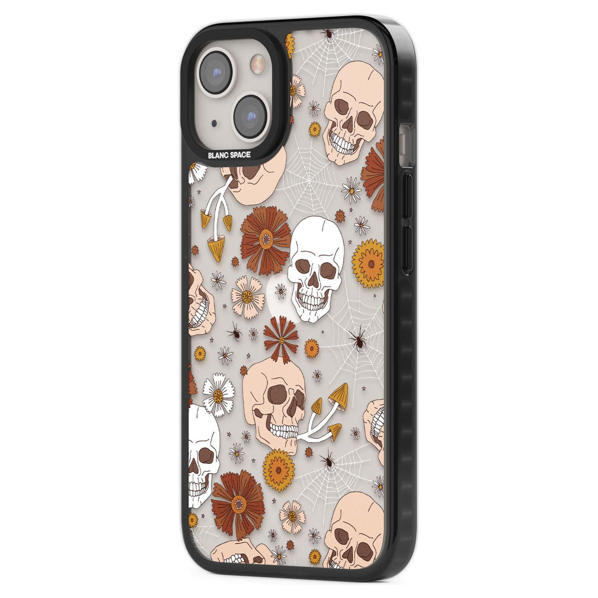 Halloween Skulls and FlowersPhone Case for iPhone 14