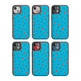 Blue Heartstopper Stars Pattern Phone Case for iPhone 14