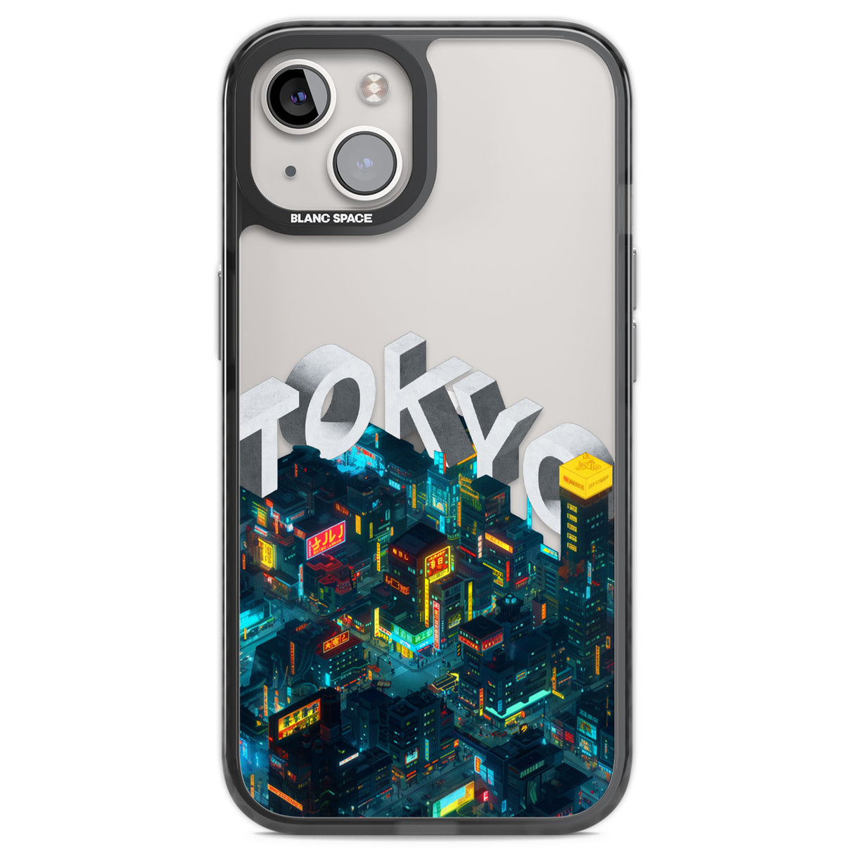 Tokyo Black Impact Phone Case for iPhone 13, iPhone 14, iPhone 15