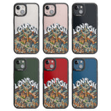 London Black Impact Phone Case for iPhone 13, iPhone 14, iPhone 15