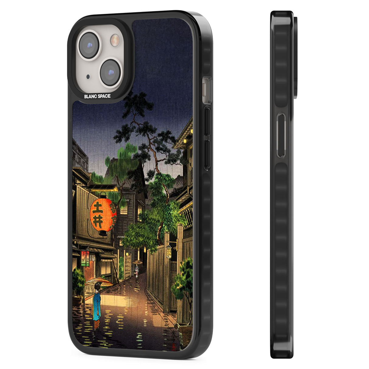 Evening in Ushigome Black Impact Phone Case for iPhone 13, iPhone 14, iPhone 15