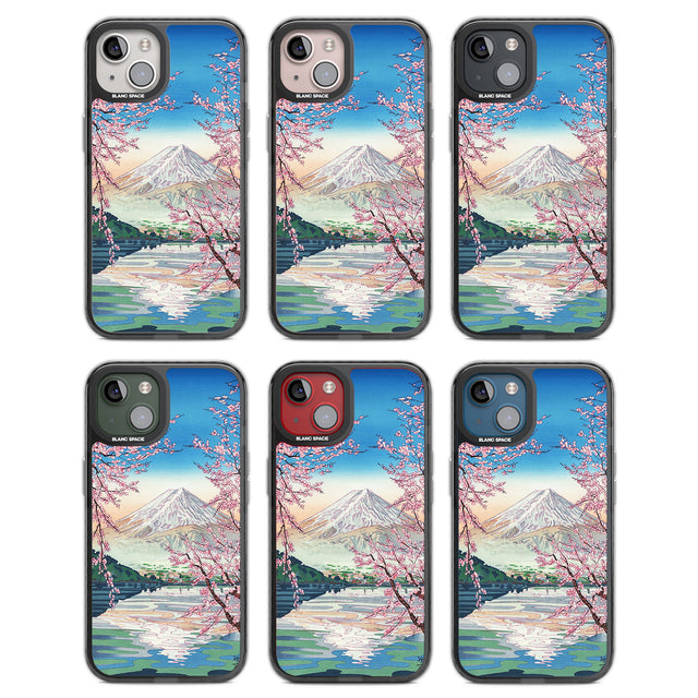 Mt. Fuji from Lake Kawaguchi Black Impact Phone Case for iPhone 13, iPhone 14, iPhone 15