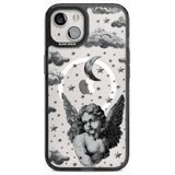 Celestial Cherub Magsafe Black Impact Phone Case for iPhone 13, iPhone 14, iPhone 15