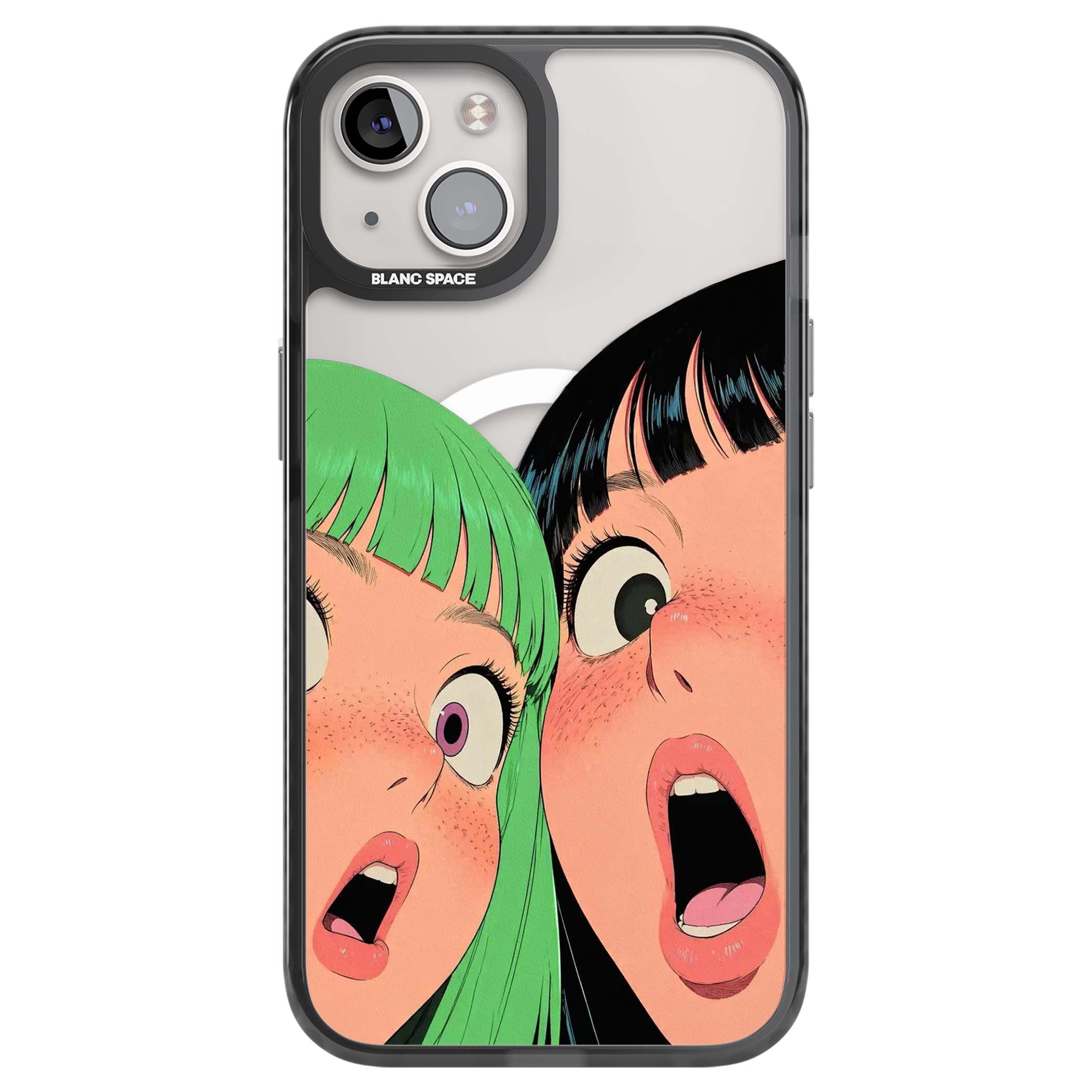 Gasp for her iPhone case | Black Impact Magsafe case for iPhone 13, iPhone 14, iPhone 15