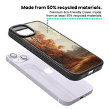 Vintage Autumn Oil Painting Magsafe Black Impact Phone Case for iPhone 13, iPhone 14, iPhone 15