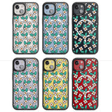 Spring Daisies Magsafe Black Impact Phone Case for iPhone 13, iPhone 14, iPhone 15