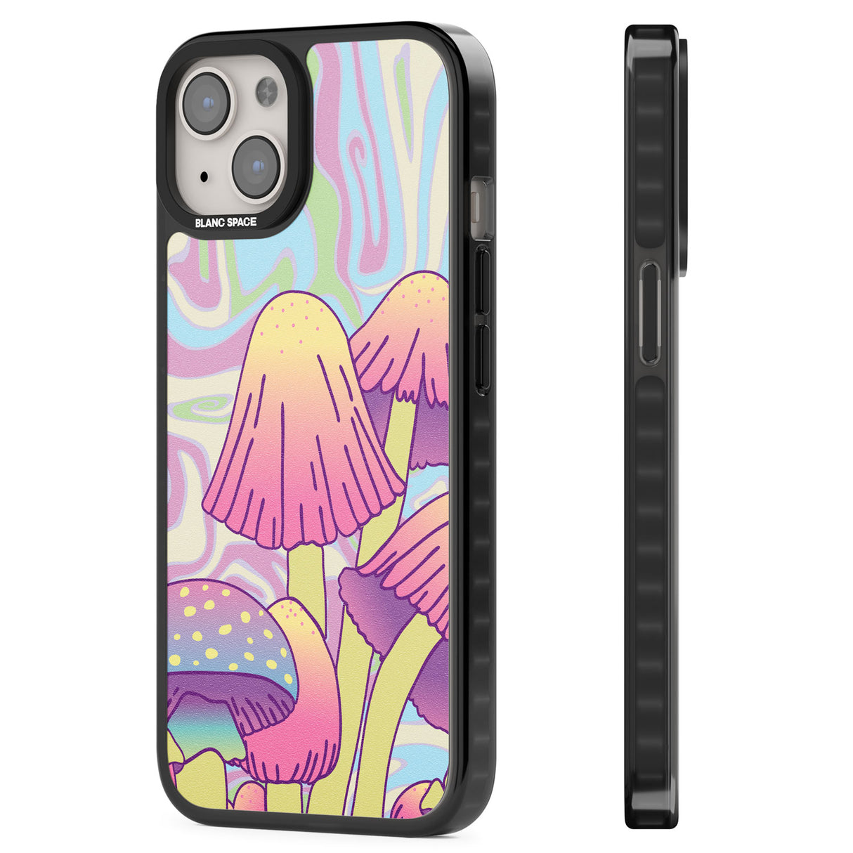 Shroomin' Magsafe Black Impact Phone Case for iPhone 13, iPhone 14, iPhone 15