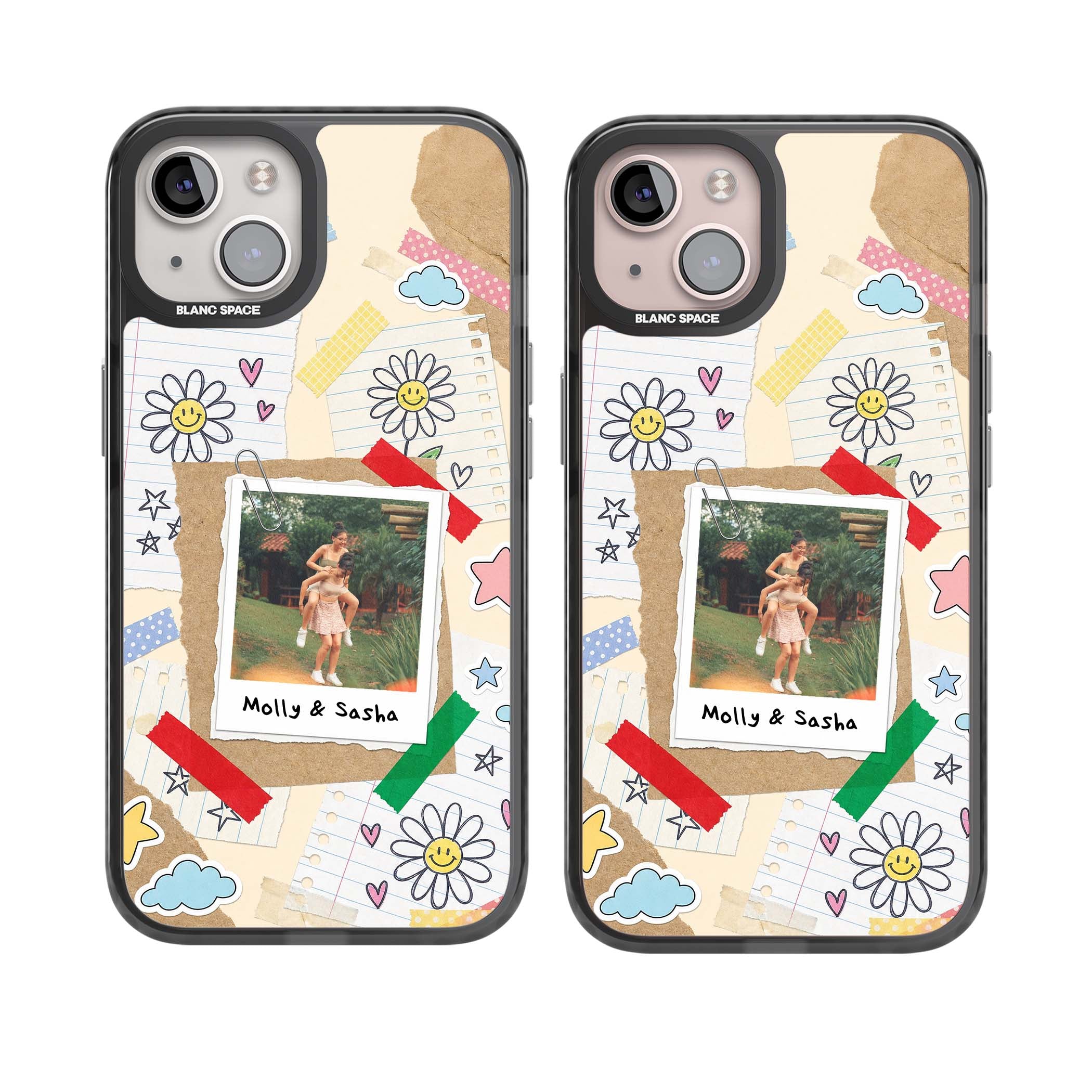 Scrapbook Photo coquette iPhone case | Black Impact Magsafe case for iPhone 13, iPhone 14, iPhone 15