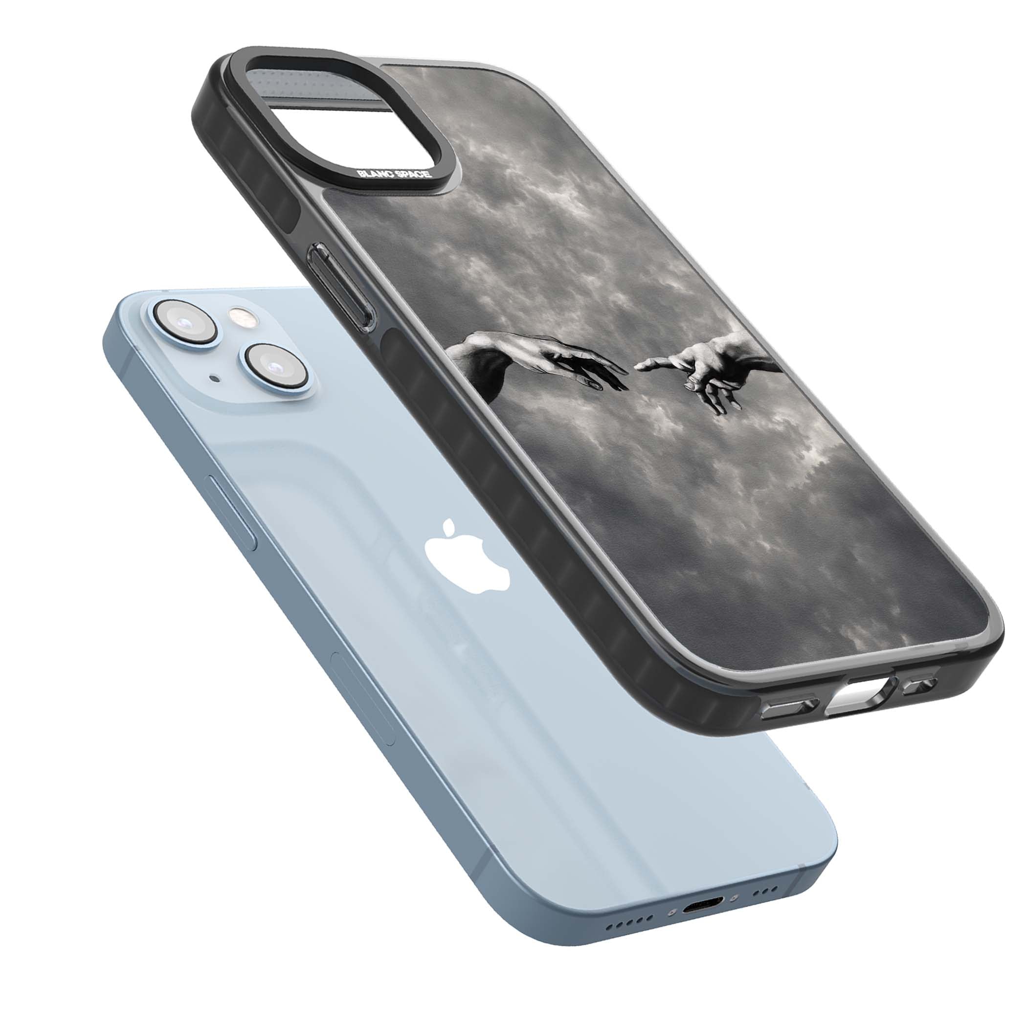 Creation art iPhone case | Black Impact Magsafe case for iPhone 13, iPhone 14, iPhone 15