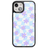 Serene Skies & Flowers Magsafe Black Impact Phone Case for iPhone 13, iPhone 14, iPhone 15