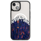 New York City Magsafe Black Impact Phone Case for iPhone 13, iPhone 14, iPhone 15