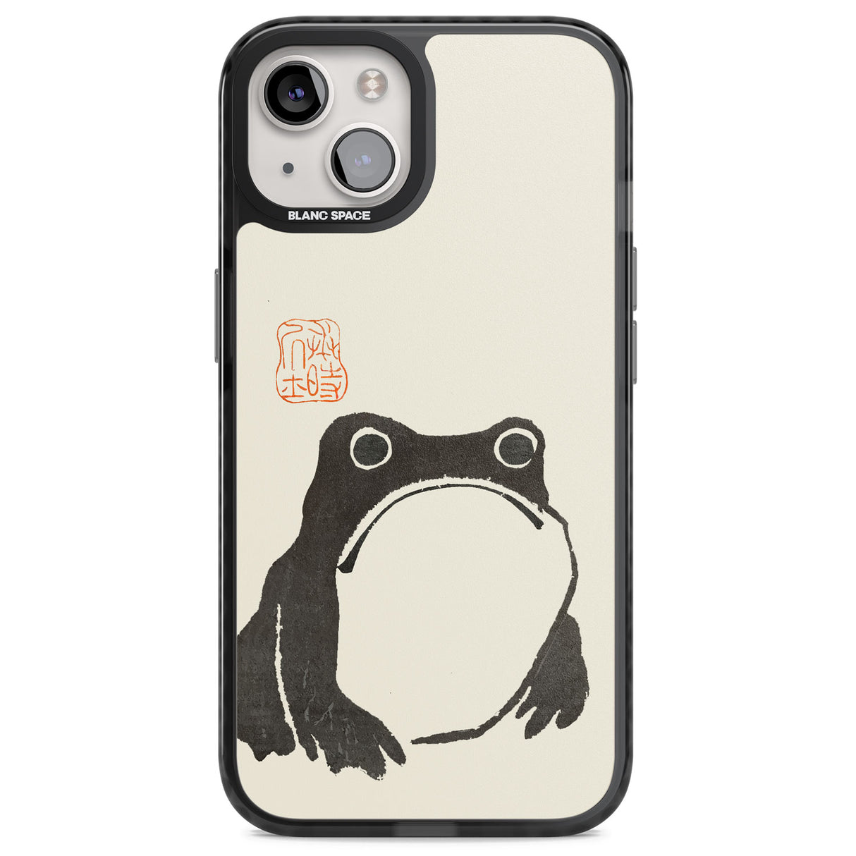 Matsumoto Hoji Frog Magsafe Black Impact Phone Case for iPhone 13, iPhone 14, iPhone 15