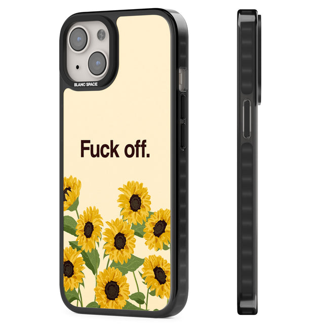 Fuck off Magsafe Black Impact Phone Case for iPhone 13, iPhone 14, iPhone 15