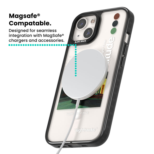 Nighthawks Magsafe Black Impact Phone Case for iPhone 13, iPhone 14, iPhone 15