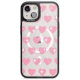 Sweet Hearts Magsafe Black Impact Phone Case for iPhone 13, iPhone 14, iPhone 15