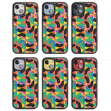 Abstract Carnival Magsafe Black Impact Phone Case for iPhone 13, iPhone 14, iPhone 15