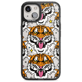 Fierce Jungle Tigers Magsafe Black Impact Phone Case for iPhone 13, iPhone 14, iPhone 15