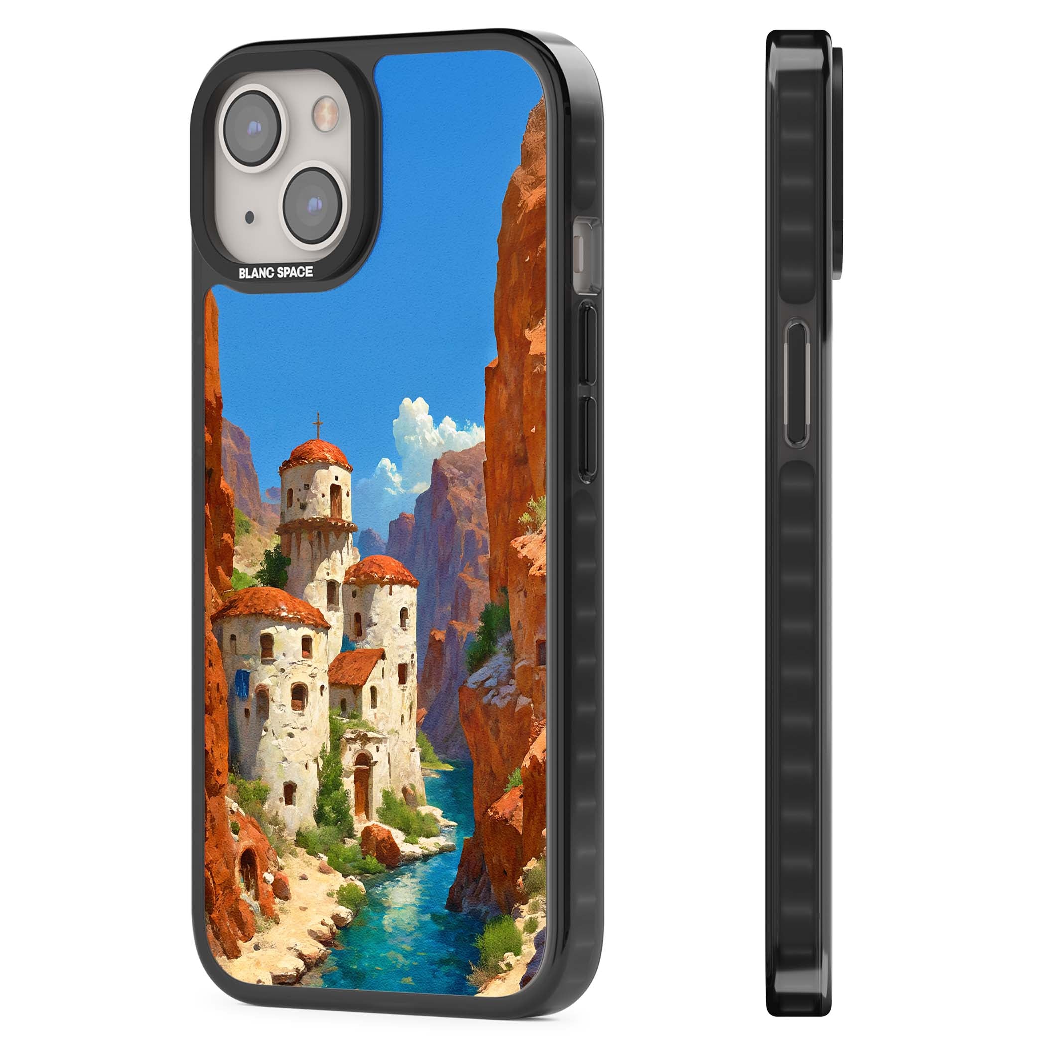Canyon Haven for her iPhone case | Black Impact Magsafe case for iPhone 13, iPhone 14, iPhone 15