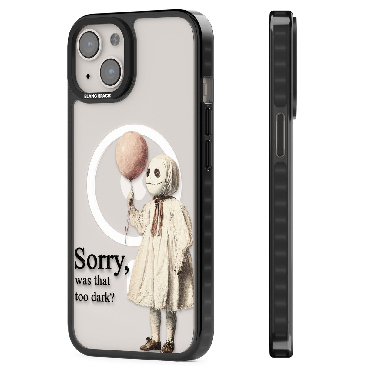 Sorry, Was That Too Dark? Magsafe Black Impact Phone Case for iPhone 13, iPhone 14, iPhone 15